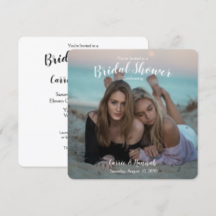 LGBTQ Foto Bruiloft Koppels Vrijgezellenfeest Kaart