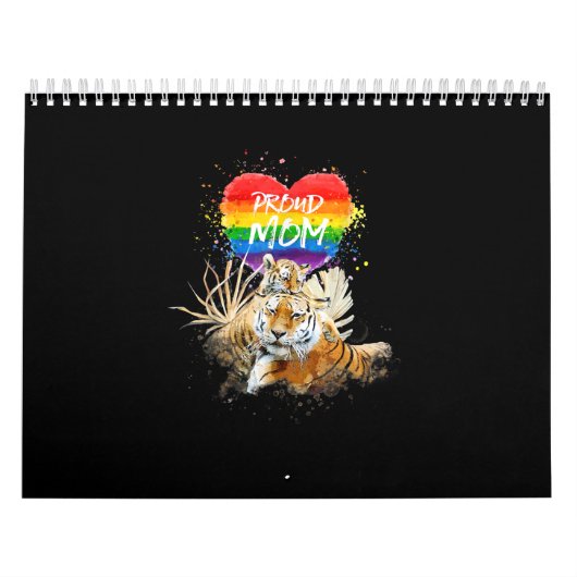 LGBTQ Gay and Lesbian Pride Mama Tiger Kalender (Hoes)