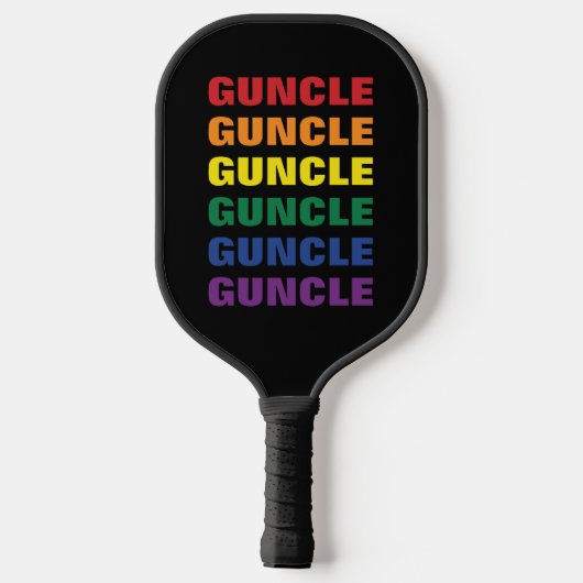 LGBTQ Gay Pride Fun en Funny Gay Oom Goom Pickleball Paddle (Achterkant)