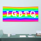 LGBTQ Gay Pride Rainbow Parade Banner (Beurs)