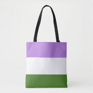 LGBTQ Genderqueer Pride Vlag Draagtas