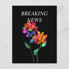 LGBTQ GRAPPIGE Huwelijksdatum WIJZIGING Petals & Informatiekaartje