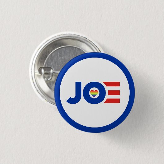 LGBTQ houdt van Joe Biden! Ronde Button 3,2 Cm (Voorkant /achterkant)
