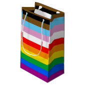 LGBTQ+ INCLUSIEF PRIDE FLAG KLEIN CADEAUZAKJE (Achterkant Gekanteld)