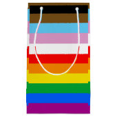 LGBTQ+ INCLUSIEF PRIDE FLAG KLEIN CADEAUZAKJE (Voorkant)