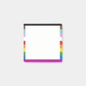 LGBTQ+ INCLUSIEF PRIDE FLAG POST-IT® NOTES (Voorkant)