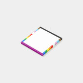 LGBTQ+ INCLUSIEF PRIDE FLAG POST-IT® NOTES (Schuin)