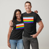 LGBTQ+ Inclusief Pride vlag T-shirt (Unisex)