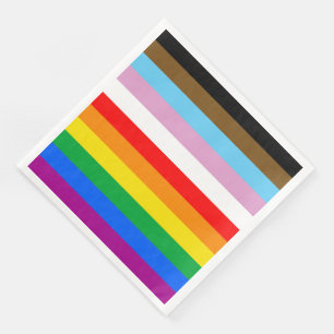 LGBTQ+ INCLUSIEVE PRIDE-VLAG SERVET