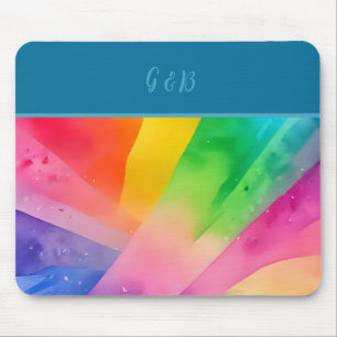 LGBTQ Kleurrijke Regenboog Muismat