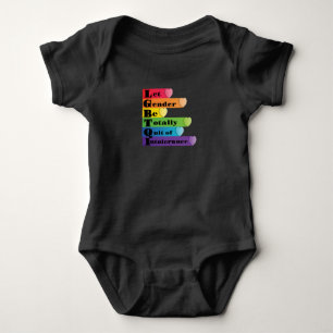 LGBTQ - Laat het geslacht een einde maken aan into Romper