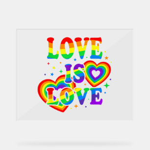 LGBTQ L'amour est l'amour Gay Pride Drapeau arc-en