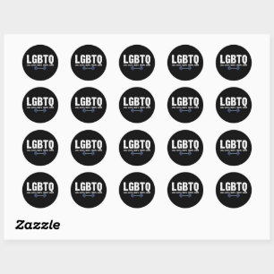 LGBTQ Legs Glutes Biceps Triceps Quads Gym Lover Ronde Sticker