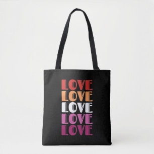 LGBTQ Lesbian Pride Draagtas