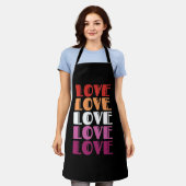 LGBTQ Lesbian Pride Schort (Gedragen)