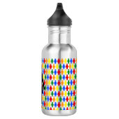 LGBTQ Lesbian Silhouette en Rainbow-dames Waterfles (Rechts)