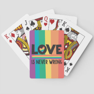 LGBTQ-liefde is nooit de verkeerde priemmaand Pokerkaarten