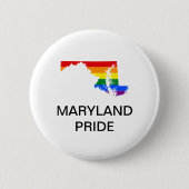 LGBTQ MARYLAND PRIDE BUTTON (Voorkant)