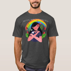 Lgbtq Mental Health Awareness 3010 T-shirt