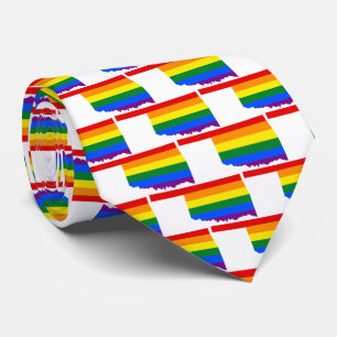 LGBTQ OKLAHOMA PRIDE Stropdas