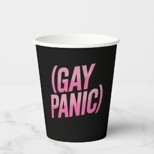 LGBTQ-paniek LGBTQ-protest trots Papieren Bekers