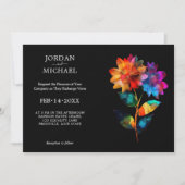 🌈 LGBTQ Petals & Pride  Kaart (Voorkant)