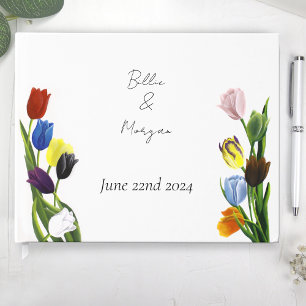 LGBTQ plus Tulpen Bloemen Gastenboek