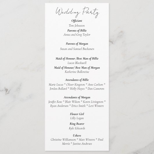 LGBTQ plus Tulpen Bloemen Programma (Achterkant)