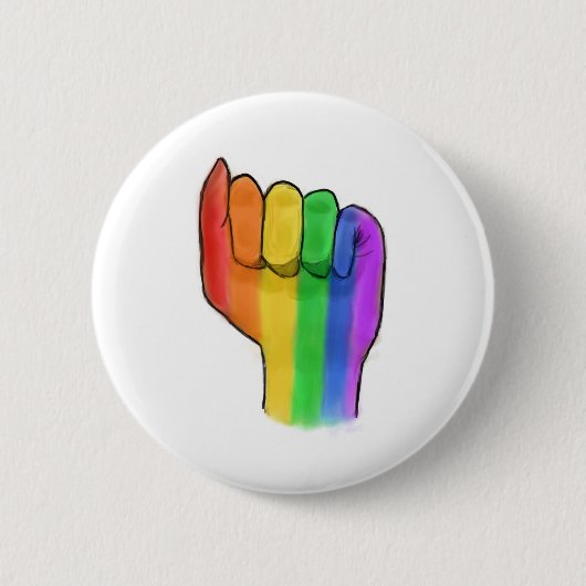 LGBTQ+ Pride Button Pin (Voorkant)