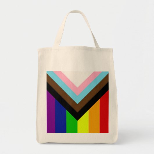 LGBTQ+ Pride Canvas tas (Voorkant)
