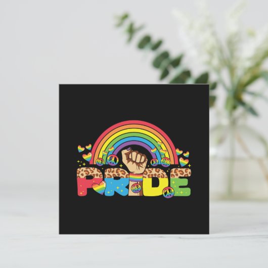 LGBTQ - Pride en Rainbow (Staand voorkant)