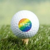 LGBTQ+ Pride Golf Ball Golfballen (Insitu Shirt)