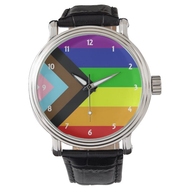 LGBTQ+ Pride Horloge (Voorkant)