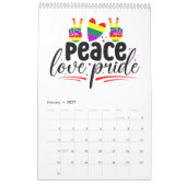 LGBTQ Pride Kalender (Jan 2027)