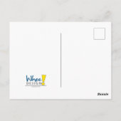 LGBTQ Pride kerstverlichting Briefkaart (Achterkant)