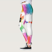 LGBTQ - Pride Leggings - verf de regenboog (Links)
