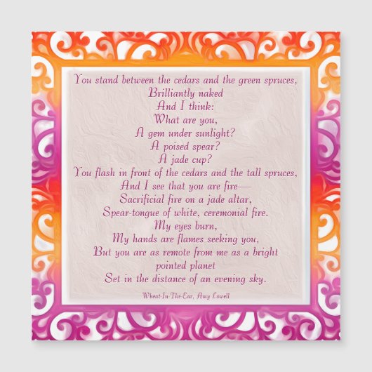 LGBTQ, Pride, Lesbian Poet, Amy Lowell 1874-1925 (Voorkant)