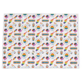 LGBTQ+ Pride Love is een liefdescadeautje Groot Cadeauzakje