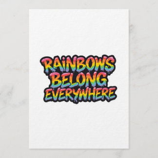 LGBTQ Pride-ontwerp – “Regenbogen horen overal thu Kaart