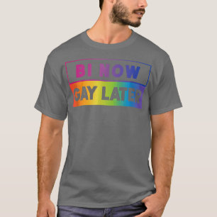 LGBTQ Pride Rainbow Month Bi, nu pas Biseual T-shirt