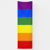 LGBTQ Pride Rainbow Spandoek (Verticaal)
