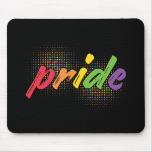 LGBTQ - Pride - regenboogkleuren Muismat