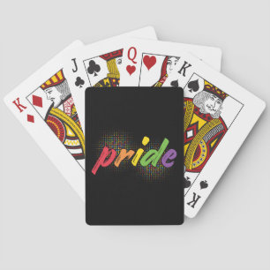 LGBTQ - Pride - regenboogkleuren Pokerkaarten