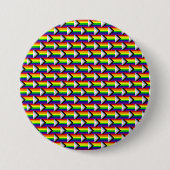 LGBTQ+ Pride Ronde Button 7,6 Cm (Voorkant)