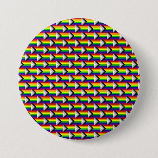 LGBTQ+ Pride Ronde Button 7,6 Cm (Voorkant)