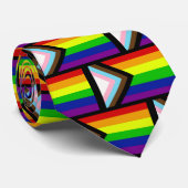 LGBTQ+ Pride Stropdas (Opgerold)