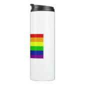 LGBTQ+ Pride Thermosbeker (Geroteerd rechts)