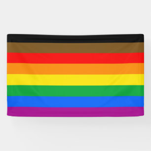 LGBTQ Pride-vlag (8 Strepen) Spandoek