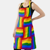 LGBTQ+ Pride vlag Geïnspireerd Schort (Insitu)