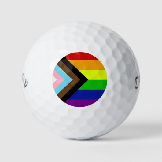 LGBTQ+ Prioriteit Golfballen (Voorkant)